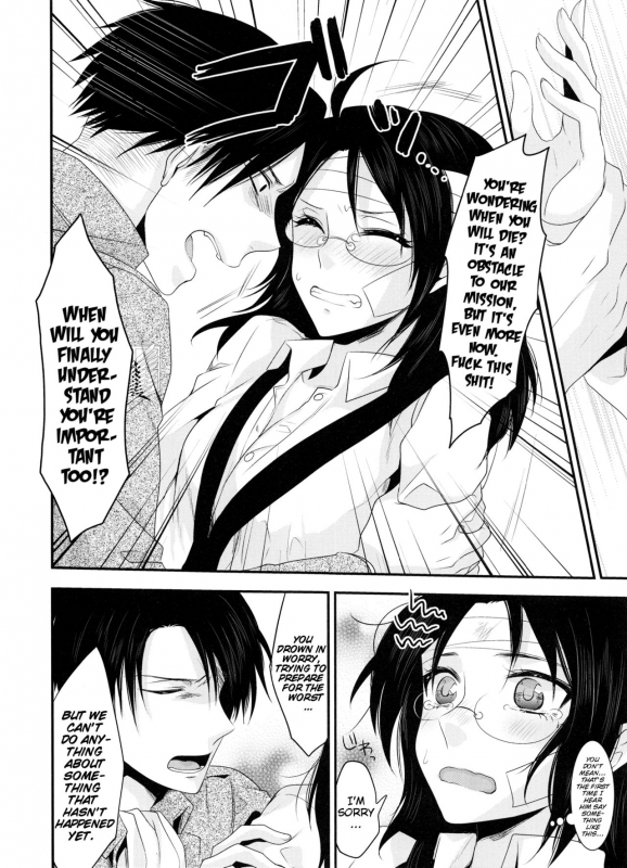 (C86) [Kiseki (Kisaki Noah)] kiss me once again (Shingeki no Kyojin) [English] [EHCove]_69