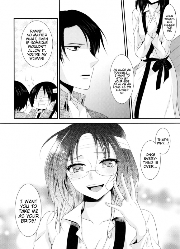 (C86) [Kiseki (Kisaki Noah)] kiss me once again (Shingeki no Kyojin) [English] [EHCove]_71