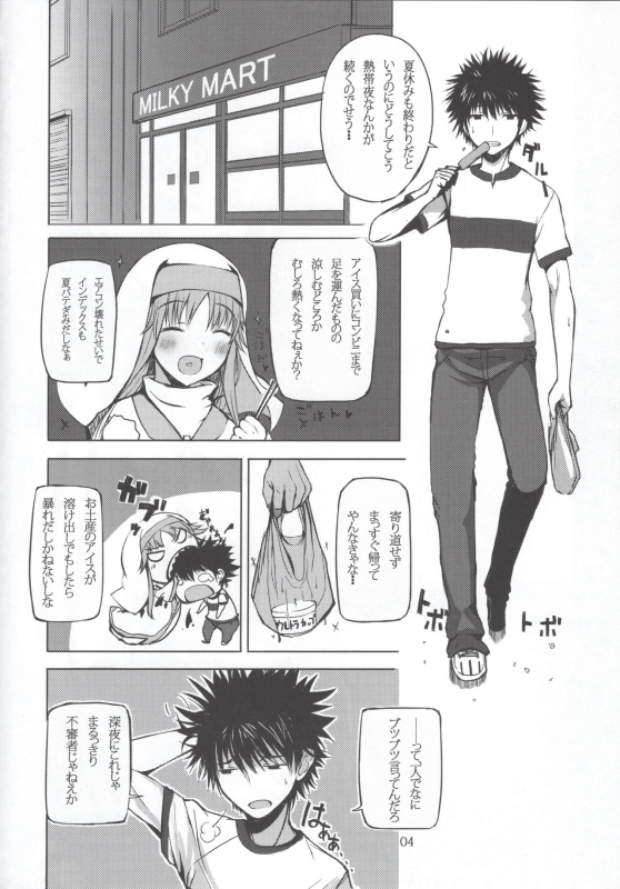 (C80) [AMAYADORI+ (Harenochiame)] HARD GIRL (Toaru Majutsu no Index)_02