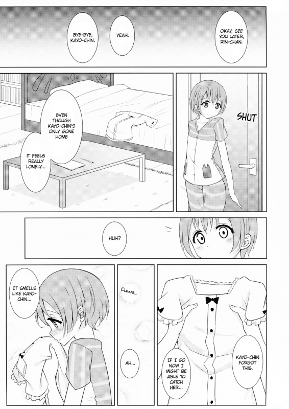 (C87) [Karoyaka Step (Fupe)] Kaijou Gentei Rin-Pana Yuri Hon (Love Live!) [English] [u Scanlation_2