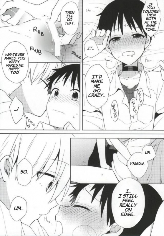 (C87) [Koneko Gumi, Nicomarch (Poron, Plico)] Shinji-kun ga Futanari ni Nacc_21