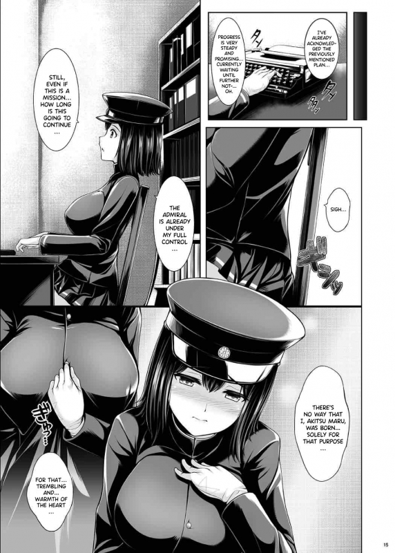 (C87) [Uni no Tane (Uni8)] Nyuukyou Mittei Akitsu Maru (Kantai Collection -Kan_13