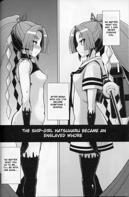 (C88) [Kuzunoha (Yumano Yuuki)] Dorei Shoufukan Hatsuharu Kai Ni (Kantai C_02