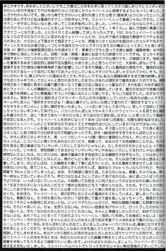 (C95) [Bokura Gosai (Gosaiji)] Waver ga Baka Baka Chinpo ni Nacchau Hon (FateZero)_23