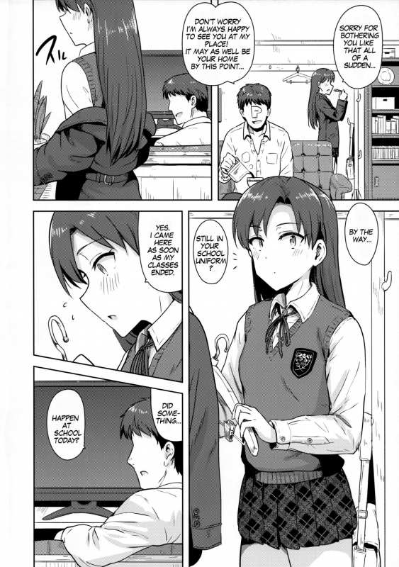 (C89) [PLANT (Tsurui)] Chihaya to Seifuku!  Chihaya and Uniform! (THE IDOLM@STER) [English]_02