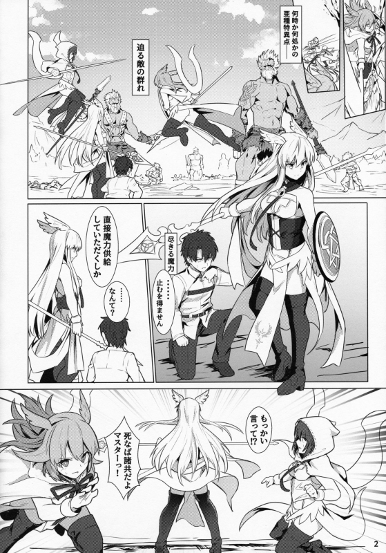 (C95) [Ohanabatake (Siseki Hirame)] Ore Yuushi ni Narimasu (FateGrand Order)_02