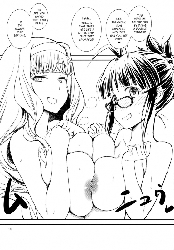 (C91) [Gasayabu (Fuyube Rion)] Idol Bikini Sand (THE IDOLM@STER) [English] [Trinit_14