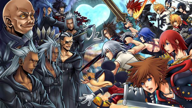 hirotakaansem seeker of darkness+aqua (kingdom hearts)+braig+isa (kingdom hearts)+kairi (kingdom hearts)+lea+master xehanort+mickey mouse+riku+roxas+sora (kingdom hearts)+terra (kingdom hearts)+van