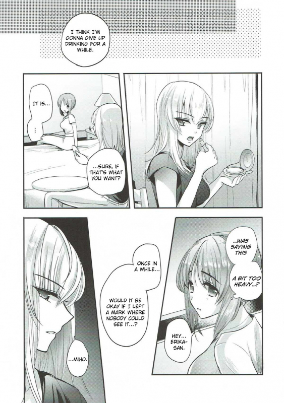 (C92) [Tetsukazuno Ao. (Emilio)] Sake wa Nondemo  Even If I Drink (Girls und Panzer) [Engl_22