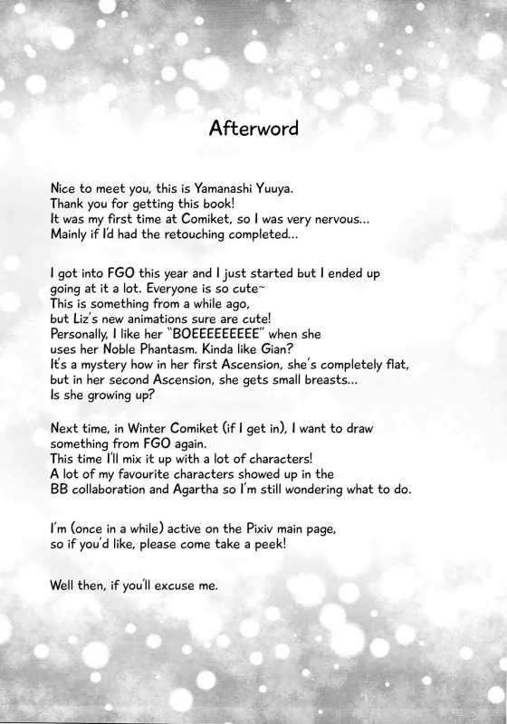 (C92) [U-RaL (Yamanashi Yuuya)] Elisabeth First Fuck (FateGrand Order) [English] [EHCOVE]_22