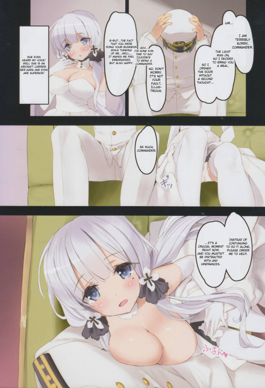 (C93) [Private Garden (Tsurusaki Takahiro)] Illustrious Shabaora (Azur Lane) [English] [CrowKara_04