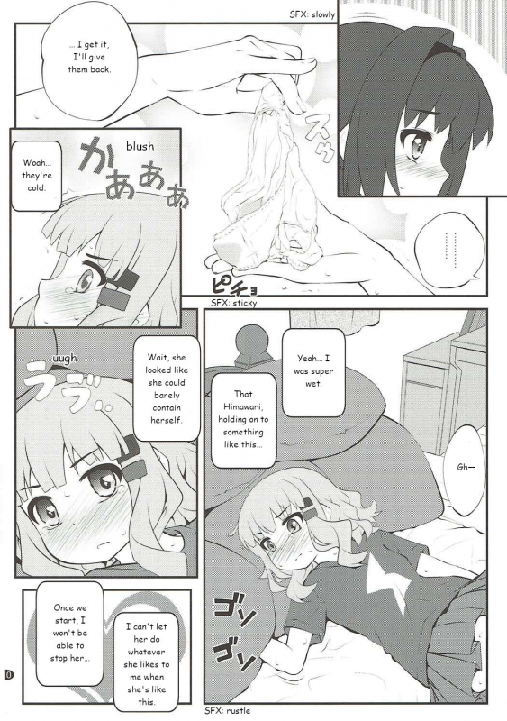(C93) [Purimomo (Goyac)] Himegoto Flowers 12  Secret Flowers 12 (YuruYuri) [English] [u Scanlat_08
