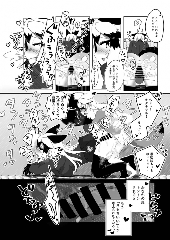 (C97) [Koko ga Ano Onna no House ne (Various)] Gin Gin Gitsune Goudoushi (Kemono Friends)_046