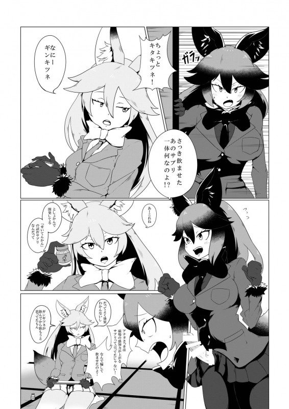 (C97) [Koko ga Ano Onna no House ne (Various)] Gin Gin Gitsune Goudoushi (Kemono Friends)_120