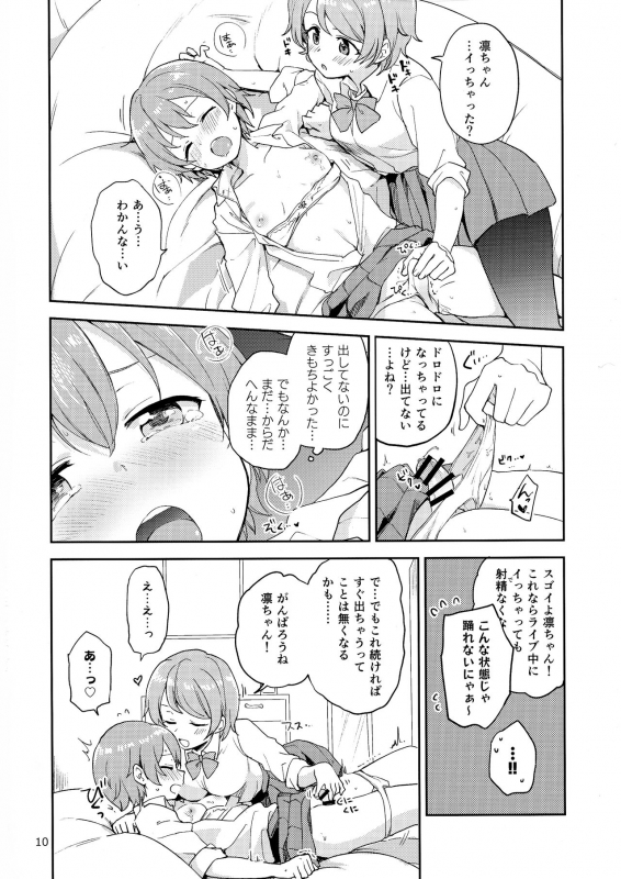 (C97) [Kurocan (Itsuki Kuro)] Rin no Mondai Meisou-chuu! (Love Live!)_08