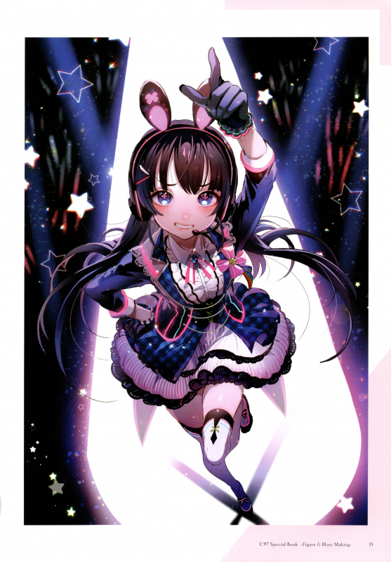 (C97) [Kuromisakaijou (Ikezaki Misa)] Figure Kanshuu & Illust Making Hon_12