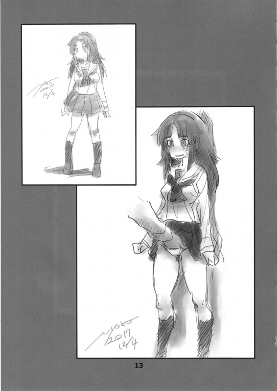 (C97) [Norori House (Norori)] Yamagou Ayumi no Eroi E o Atsumeta Hon (Girls und Panzer)_11