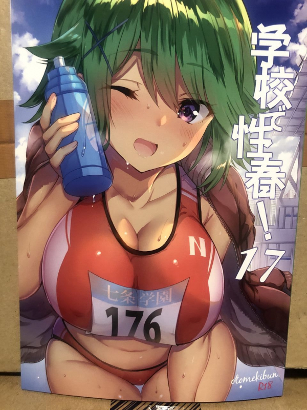 (C97) [OTOMEKIBUN (Sansyoku Amido.)] Gakkou de Seishun! 17 [Portrait Photo]_00