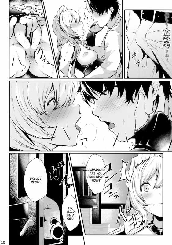 (C95) [@mousse (Yukisiro Arte)] Belfast-san to Shitsuke Aitai!  Learning Manner_08