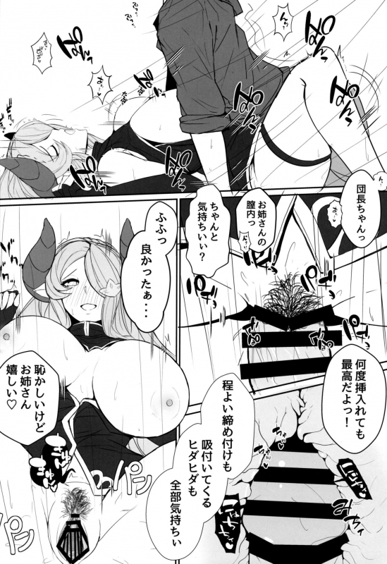 (C97) [Tokumori Ahiijo (Satou Yachiru)] Onee-san wa Gaman ga Dekinai (Granblue Fantasy)_15