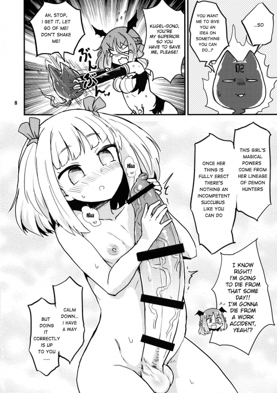 (C95) [Konnyaku Nabe (magifuro Konnyaku)] Yowayowa Futanari Succubus-chan# 02 [English]_07