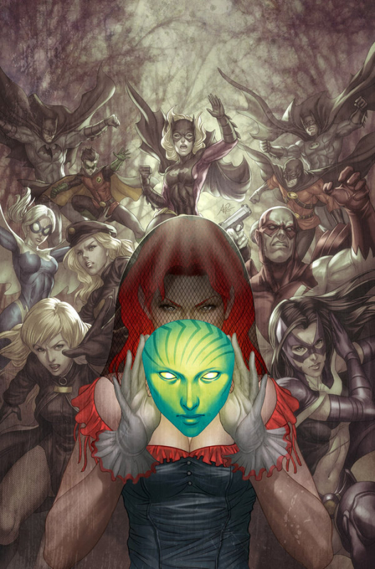 stanley laubarbara gordon+batgirl+batman+black canary+bruce wayne+damian wayne+dawn granger+dick grayson+dove (dc)+hank hall+hawk (dc)+helena bertinelli+huntress+lady blackhawk+oracle+red robin+robin (