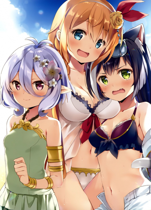 (C97) [ichigosize (Natsume Eri)] Bishokuden no Ecchi na Hon (Princess Connect! ReDive)_19