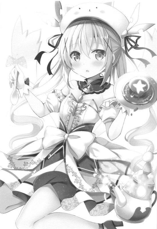 (C97) [moriQ (Mori Airi)] Sweet sweet Rabbit Oppai Kissa Rabbit House e Youkoso (Gochuumon wa Usagi desu ka)_13