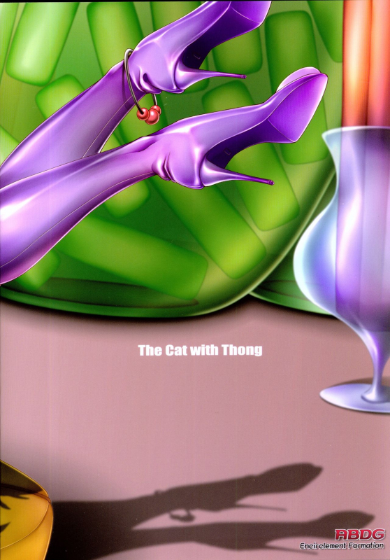 (COMIC1☆13) [ABDG Encirclement Formation!! (Saranaru Takami)] The Cat with Thong (Kirakira PreCure a la Mode)_25