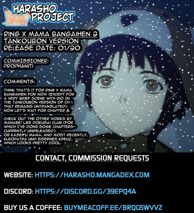 (C95) [Studio Katsudon (Manabe Jouji)] Ring x Mama Bangaihen 2 [English][Harasho Project]_62