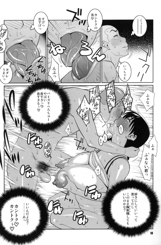 (COMIC1☆4) [TETRODOTOXIN (Nise Kurosaki, ST.retcher)] Hanai to Tajima no Sakuban no Okazubanashi (Ook_16