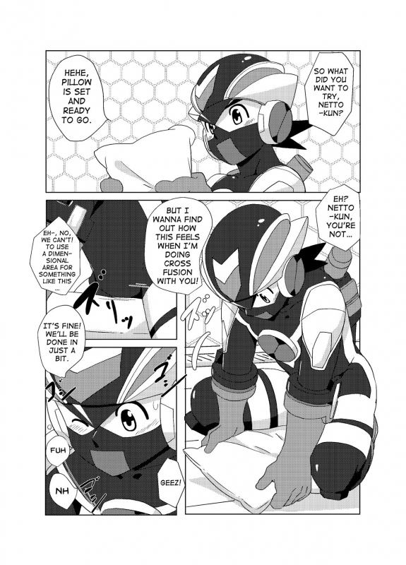 (C95) [WEST ONE (10nin)] Cross Pleasure (Rockman.EXE) [English] {Shotachan}_08