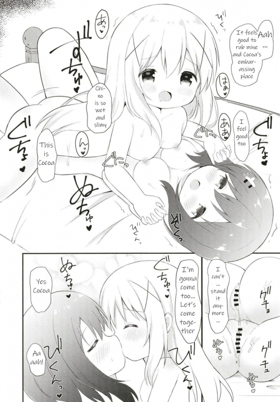 (C95) [White Lolita (Chatsune)] Chino no Shintai Sokutei (Gochuumon wa Usagi desu ka) [En_12