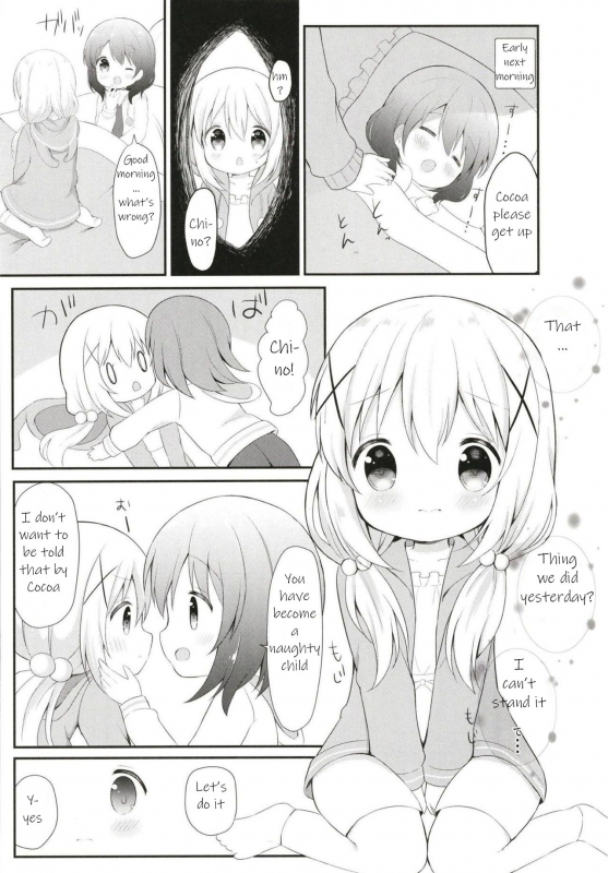 (C95) [White Lolita (Chatsune)] Chino no Shintai Sokutei (Gochuumon wa Usagi desu ka) [En_14