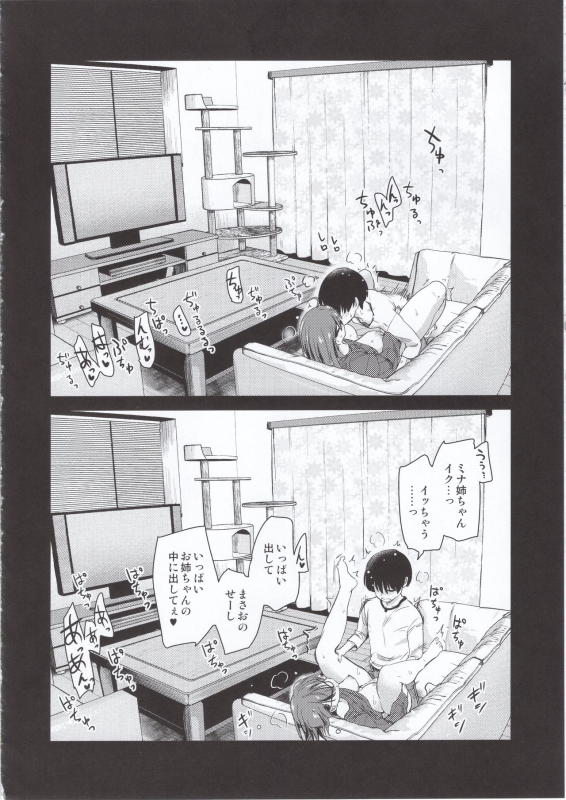 (COMITIA131) [Shin Hijiridou Honpo (Hijiri Tsukasa)] Pet Mimamori Camera ni Ane to Otouto no Sex ga Utsuttet_26