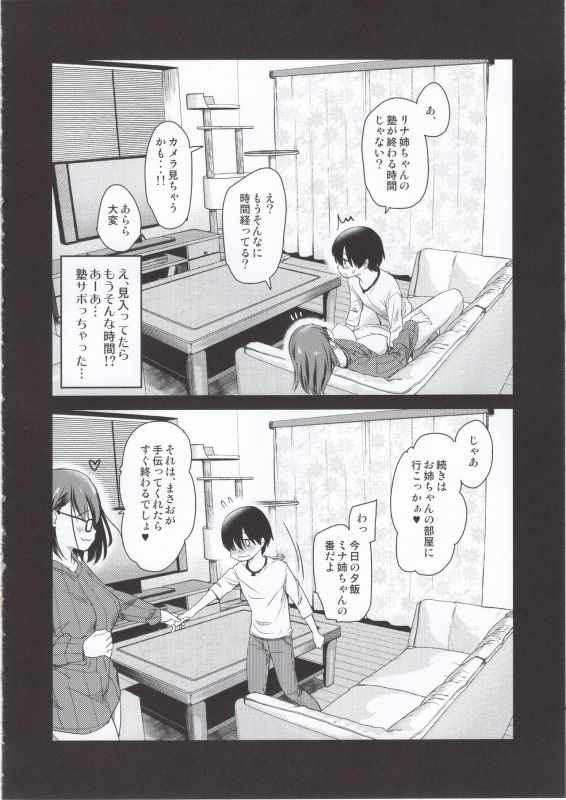 (COMITIA131) [Shin Hijiridou Honpo (Hijiri Tsukasa)] Pet Mimamori Camera ni Ane to Otouto no Sex ga Utsuttet_28