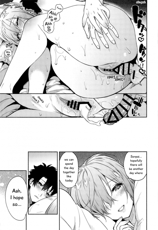 (C95) [Yuzuya (Yuzuha)] Mash to Futari de.  Together with Mash (FateGrand Order) [English] [p_23