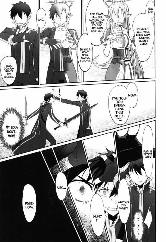 (C96) [Bloody Okojo (Caviar, Mojyako)] irreversible reaction (Sword Art Online) [English]_07