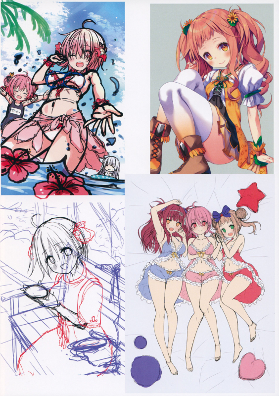 (Jabjab Maidoari! 8) [Awayukitist (Asanoha)] Rakugaki FKG (Flower Knight Girl)_13