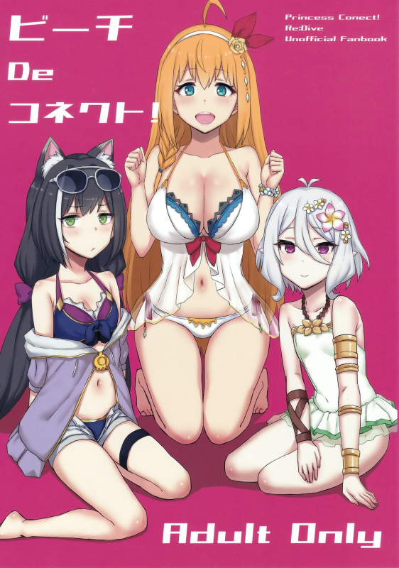 (C96) [Gomuhachi (Gomu)] Beach de Connect! (Princess Connect! ReDive) [English] [Spicaworks]_00