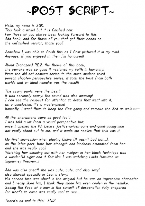 (C96) [Hebitunagary (SGK)] Ada Wong no Irojikake Kanseiban (Resident Evil) [English] [kapp_27