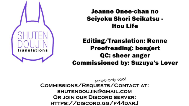 (C96) [Itou Life] Jeanne Onee-chan no Seiyoku Shori Seikatsu (FateGrand Order) [English]_21