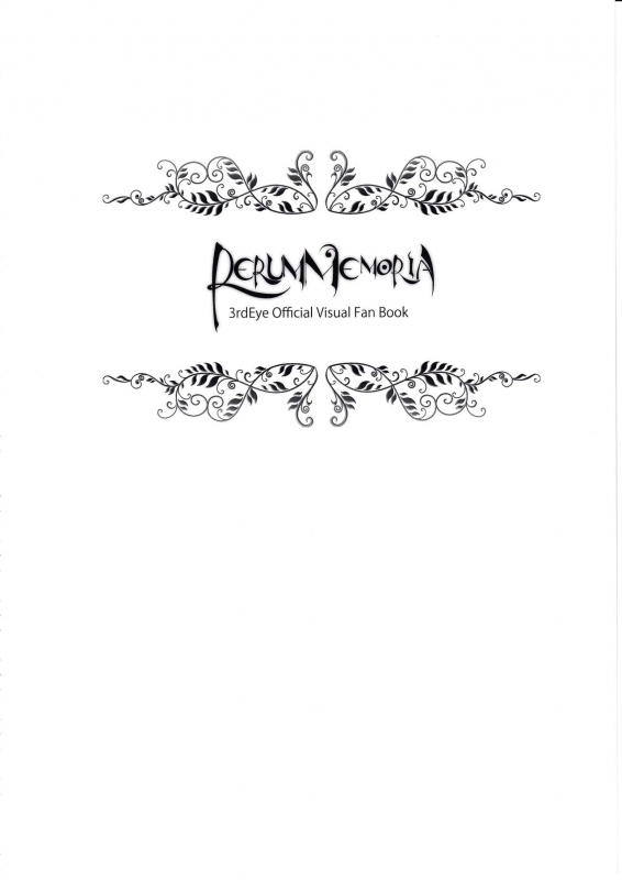 3rdEye Official Visual Fan Book RERUM MEMORIA_002