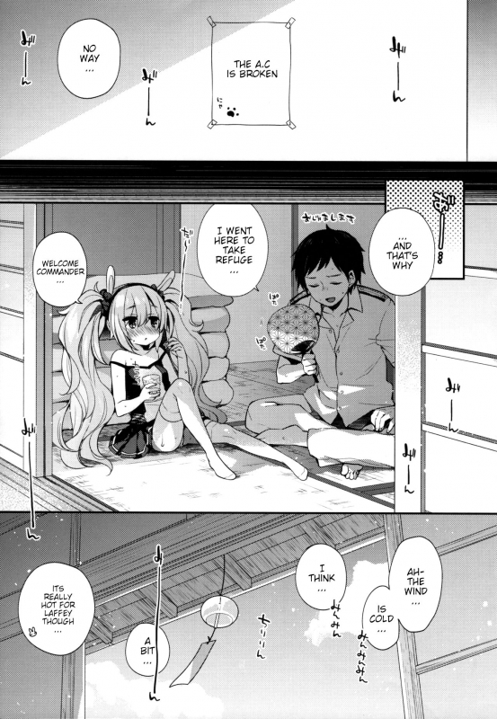 (C96) [Touyoko Surfrider (Fummy)] Shikikan Sore... Irete Mite (Azur Lane) [English] [aerozext]_03