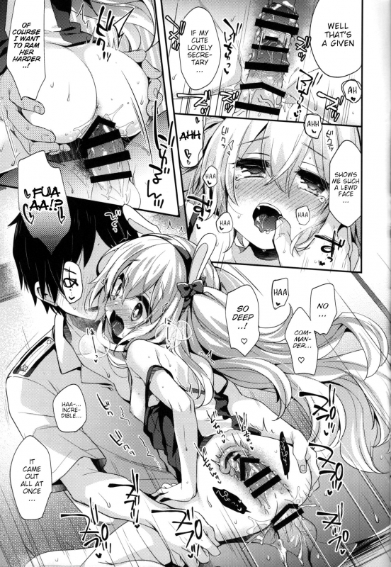 (C96) [Touyoko Surfrider (Fummy)] Shikikan Sore... Irete Mite (Azur Lane) [English] [aerozext]_13