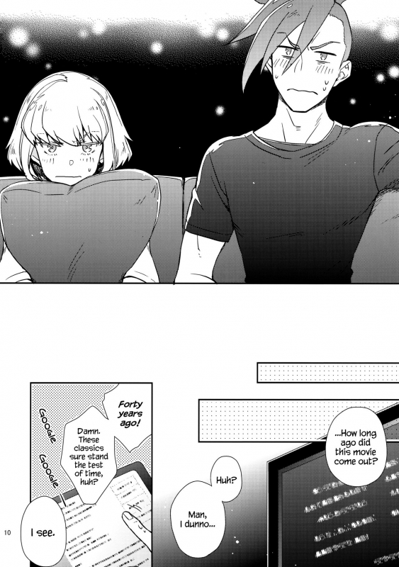 (C96) [dg (Doguu)] Hajimari wa Kuchibiru kara  Starting With A Kiss (Promare) [English] [Decens_08