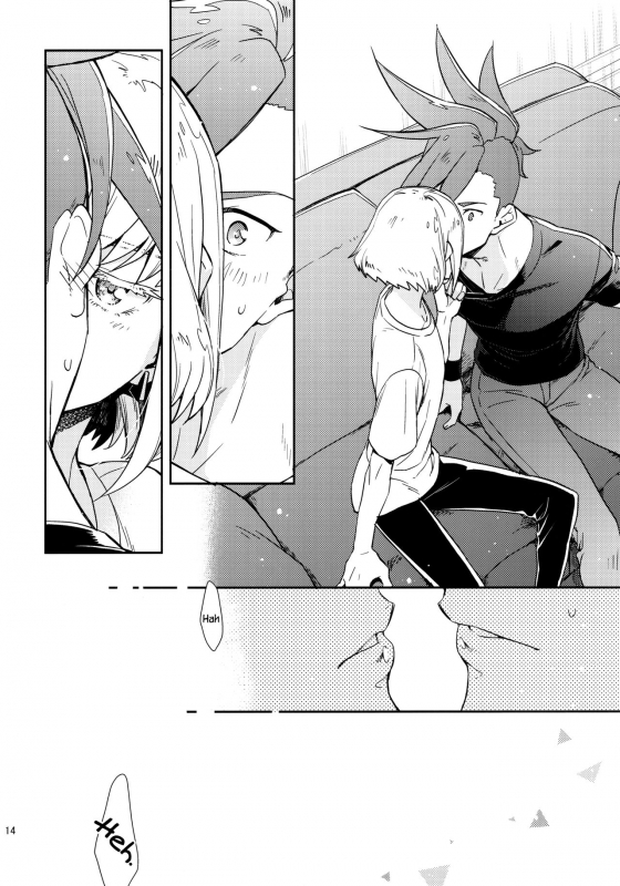 (C96) [dg (Doguu)] Hajimari wa Kuchibiru kara  Starting With A Kiss (Promare) [English] [Decens_12