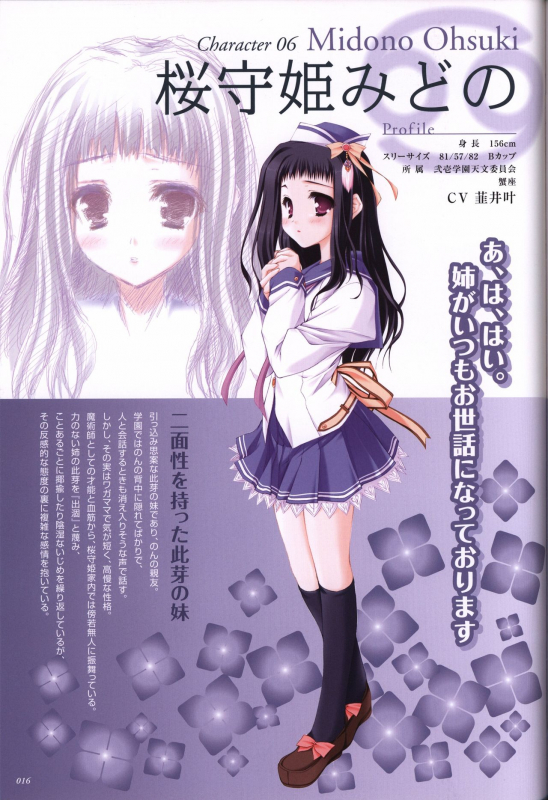 Itsuka, Todoku, Ano Sora ni. visual fanbook_016