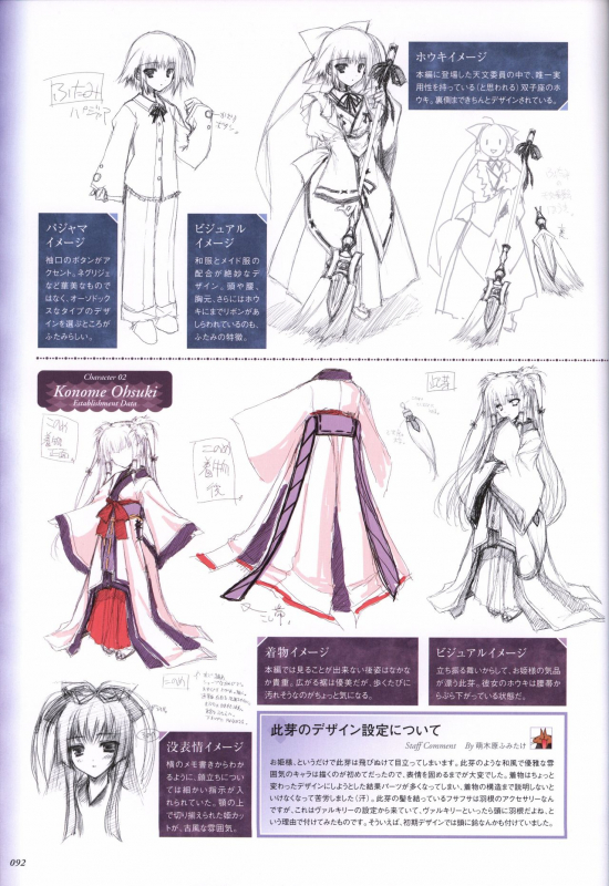 Itsuka, Todoku, Ano Sora ni. visual fanbook_092