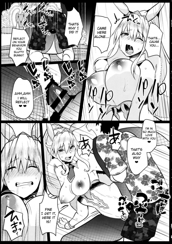 (C97) [Kuusou Monochrome (Abi)] Bunny ni Natta Artoria wa Seiyoku ga Su_15